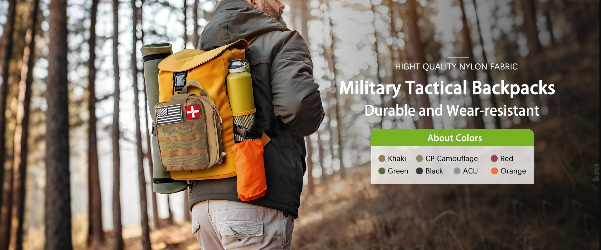 Zaini tattici militari in Cina