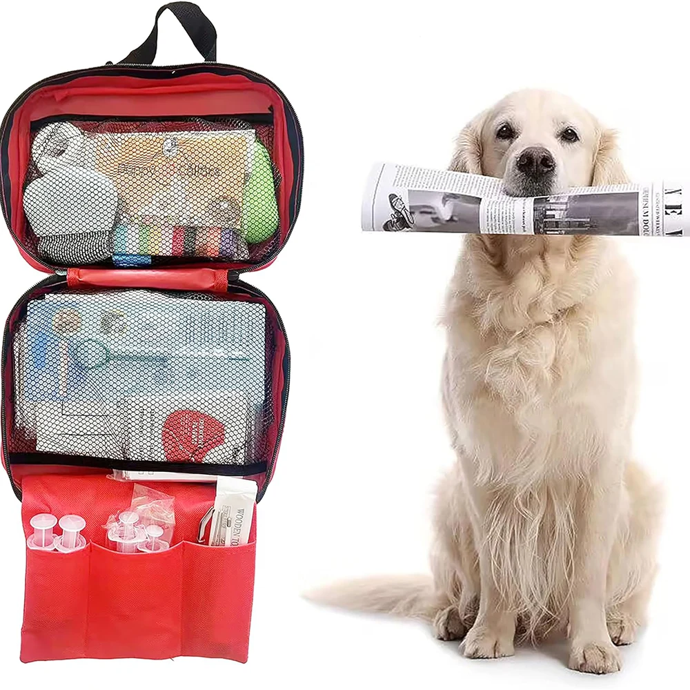 Cosa metti di solito in un kit di pronto soccorso per animali domestici?