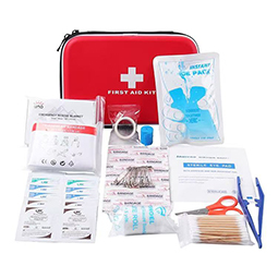 Kit di pronto soccorso EVA | Kit medico di emergenza per auto, casa, ufficio e soccorso all'aperto