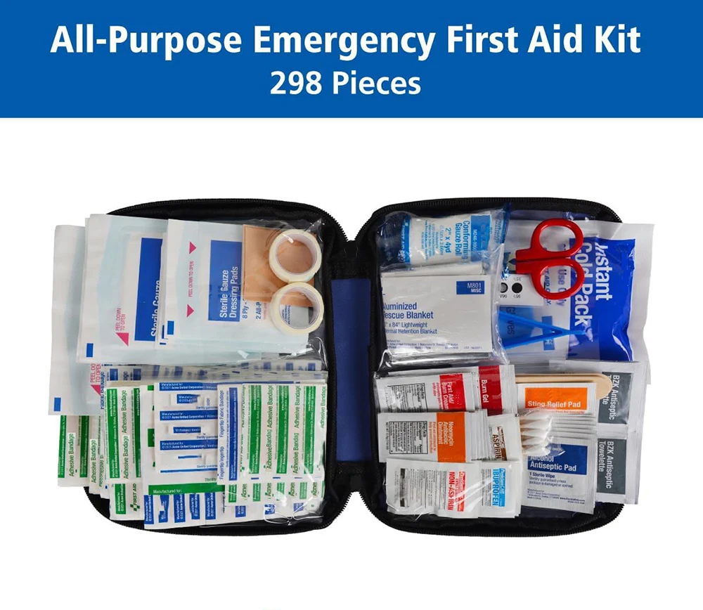 Blue Essential Home First Aid Kit Blue Essential Home First Aid Kit