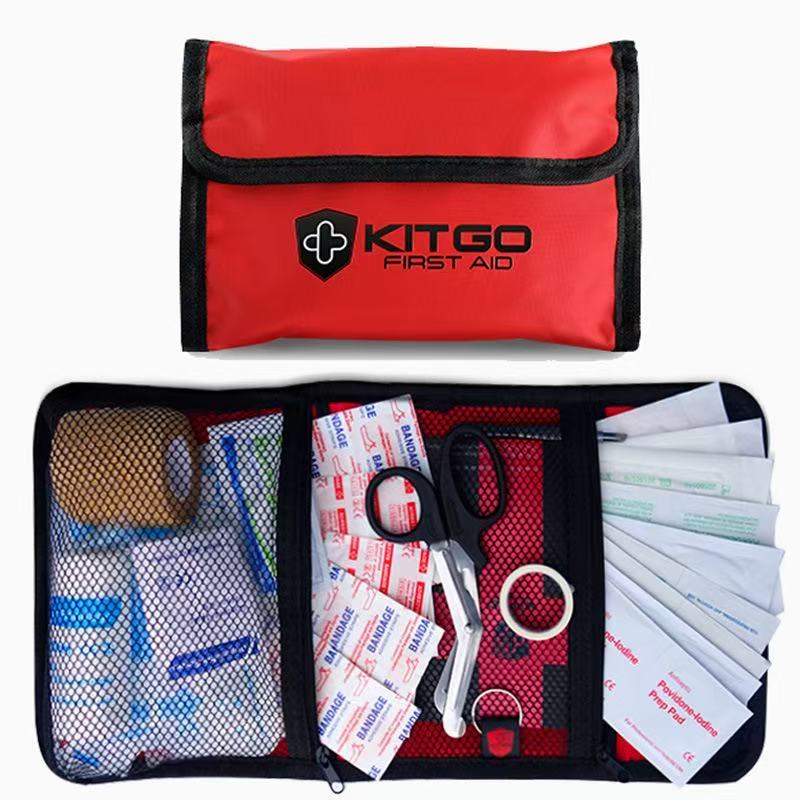 Kit di pronto soccorso portatile pieghevole Kebon – Borsa di protezione medica leggera