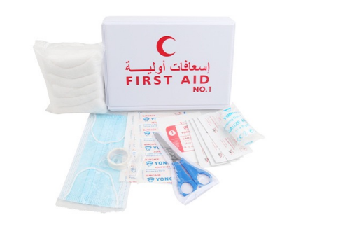 Kit di pronto soccorso in pelle premium: kit medico di emergenza impermeabile per auto, viaggi, casa e ufficio