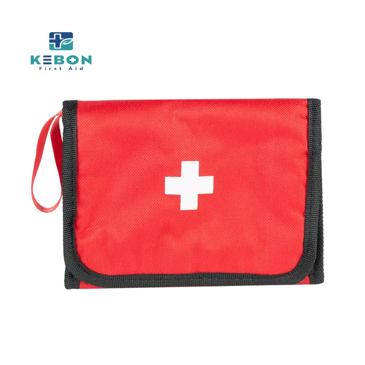 Kit di pronto soccorso rosso tri-fold
