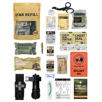 Custodia IFAK a scomparto singolo con design autoportante