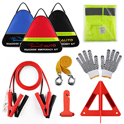 Kit di emergenza automobilistico triangolare