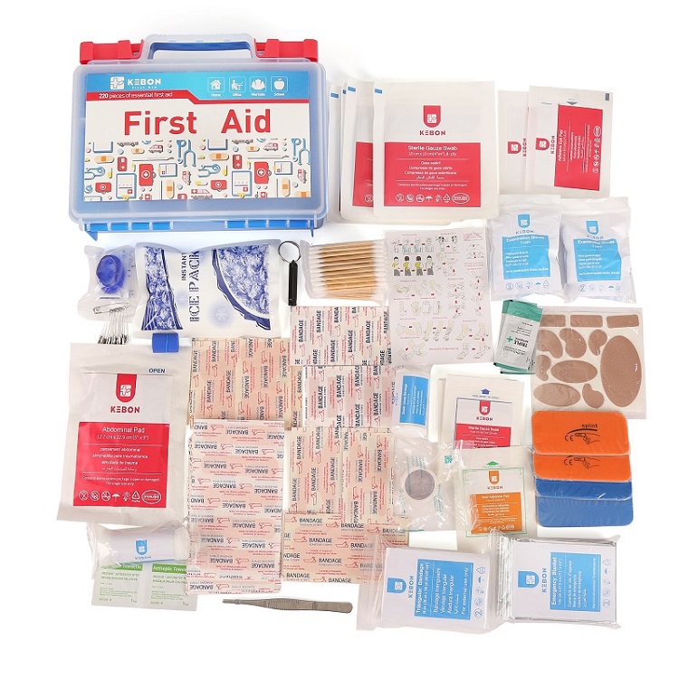 Kit di pronto soccorso montato a parete